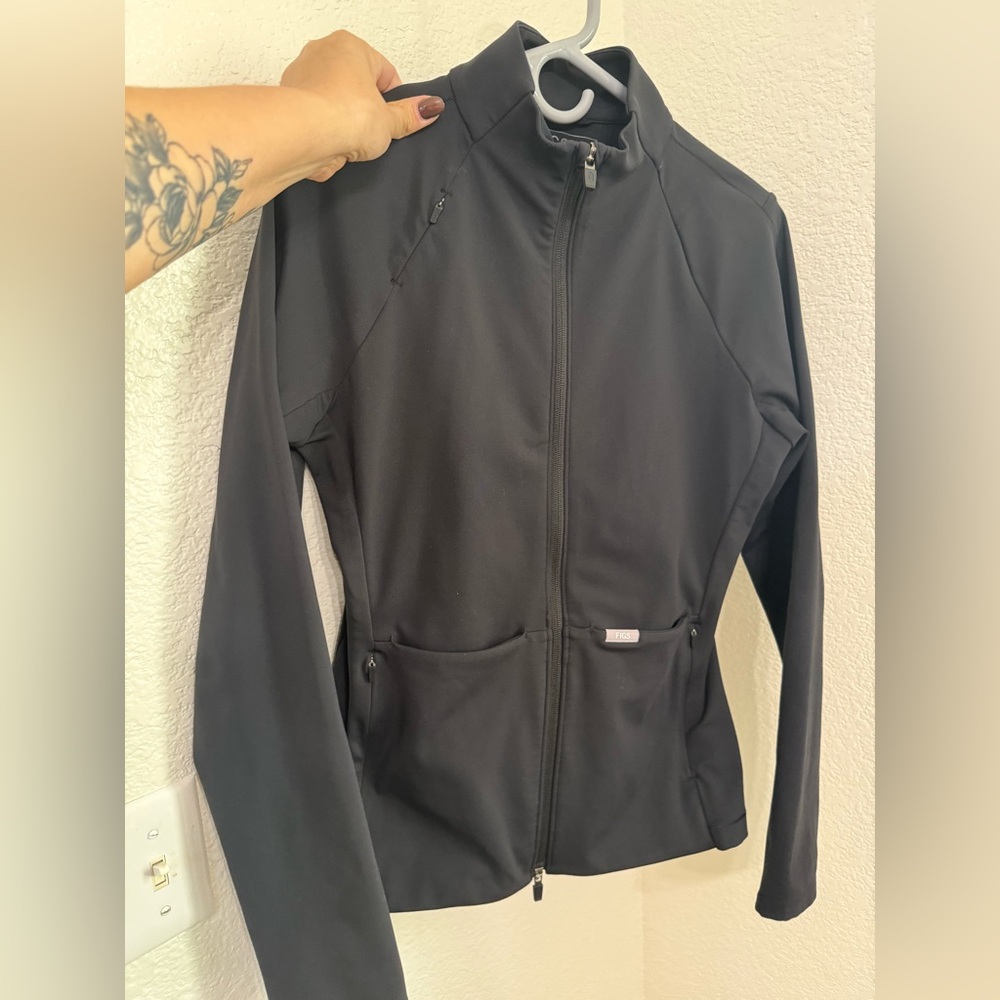 FIGS contour knit jacket